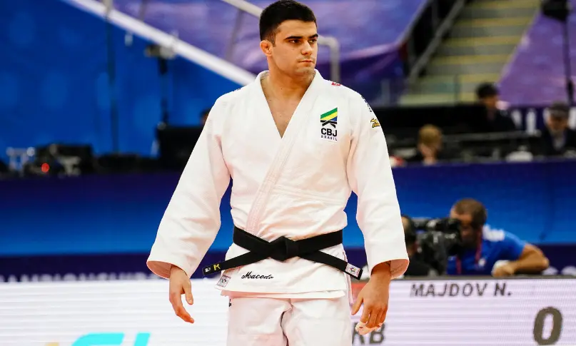 Rafael Macedo fica sem medalha após derrota na categoria até 90kg nas Olimpíadas de Paris