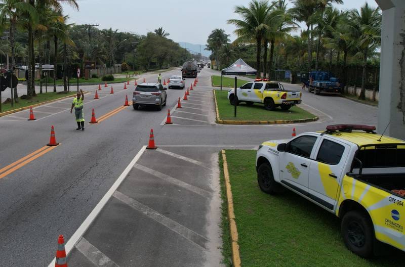 Obras na Rodovia Rio-Santos: Interdições Programadas em Caraguatatuba