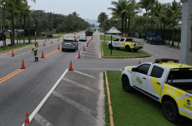 Interdições programadas na rodovia Rio-Santos até sexta-feira,23