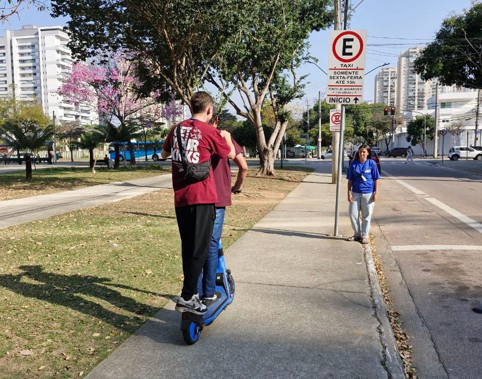 “Piloto” de patinete fora da lei será multado em São José