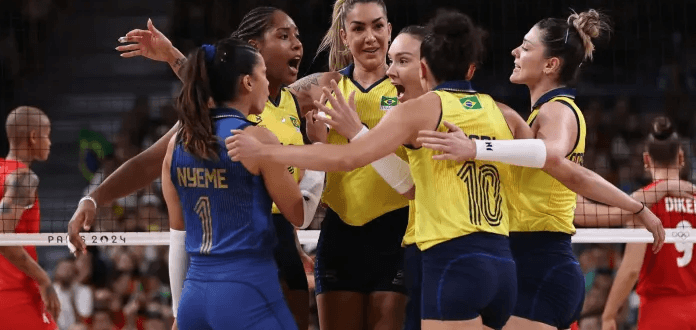 Brasil conquista Bronze Olímpico no vôlei feminino com vitória sobre a Turquia