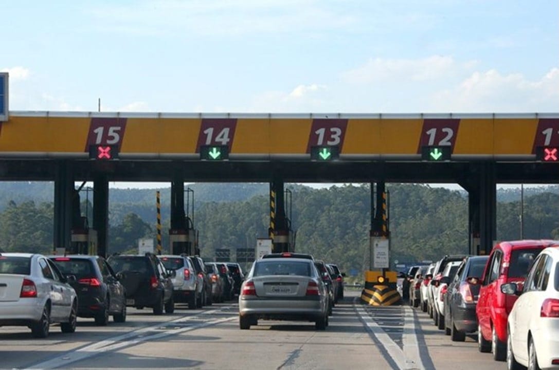 Reajuste das tarifas de pedágio na Rodovia Presidente Dutra entra em vigor