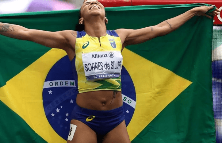 Rayane Soares da Silva conquista ouro e quebra recorde mundial nos Jogos Paralímpicos de Paris 2024