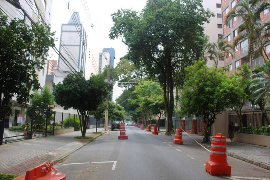 Interdição temporária na Rua Euclides Miragaia para obras da Sabesp