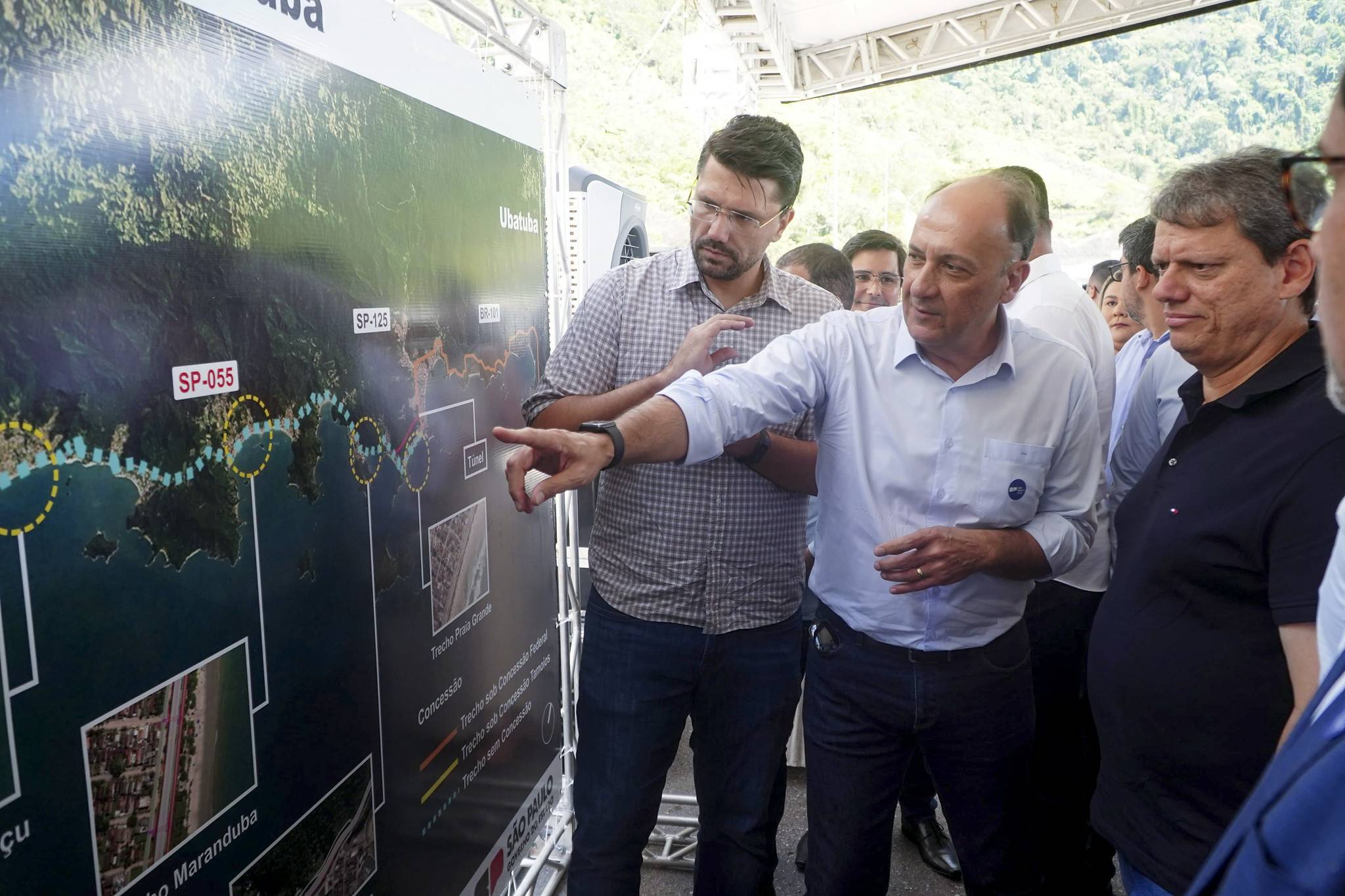 Governador de SP anuncia duplicação da rodovia entre Caraguá e Ubatuba