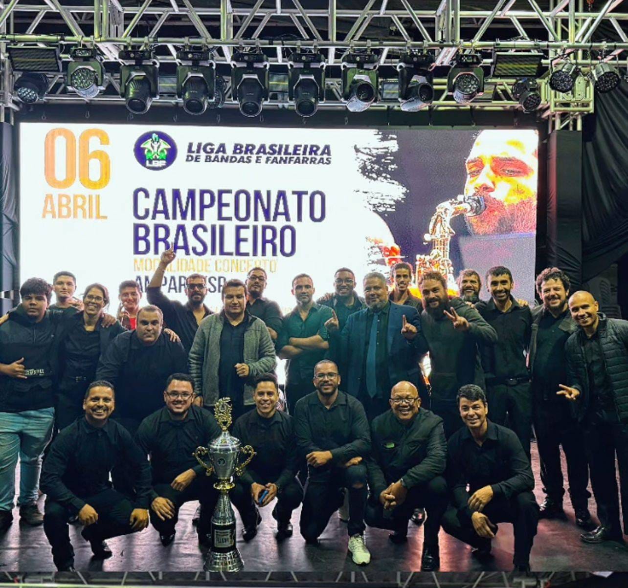 Orquestra Popular de Ilhabela conquista título nacional e lidera ranking brasileiro de fanfarras