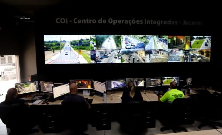 Jacareí lança COI 2.0 com reforço no monitoramento e reconhecimento facial