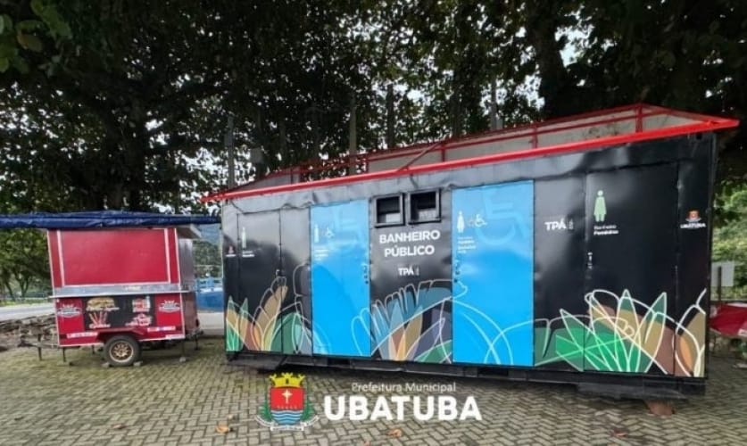 Ubatuba inicia instalação de banheiros públicos nas praias com recursos da TPA