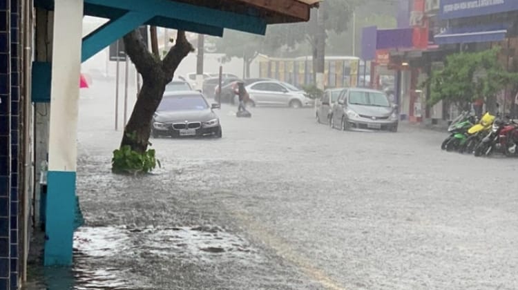 Temporais no Litoral Norte: alerta da Defesa Civil para o domingo e segunda-feira