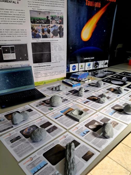 Evento especial em Taubaté convida público para observar a Lua e aprender sobre asteroides