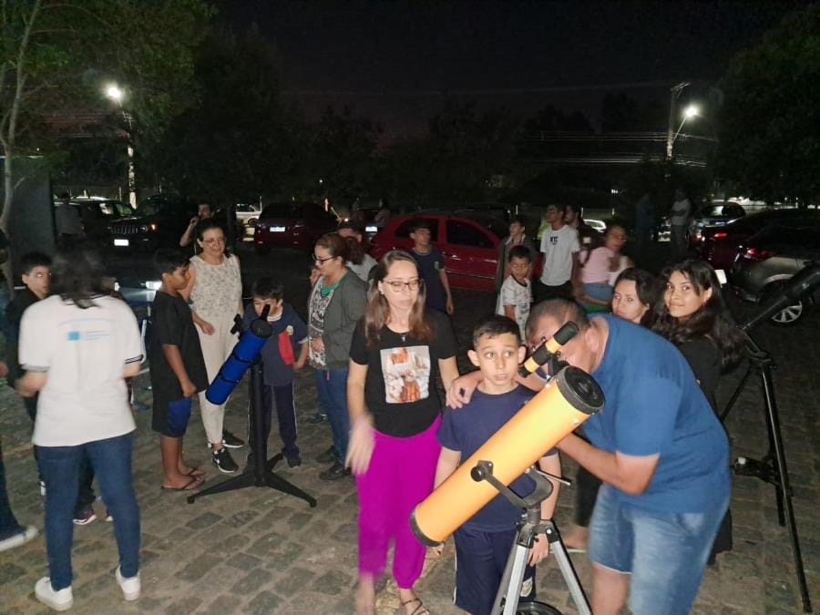 Taubaté promove observação da Lua e constelações em evento gratuito nesta segunda (2)
