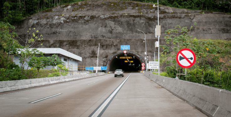 Tamoios realiza manutenção noturna nos túneis da Serra e dos Contornos nesta semana