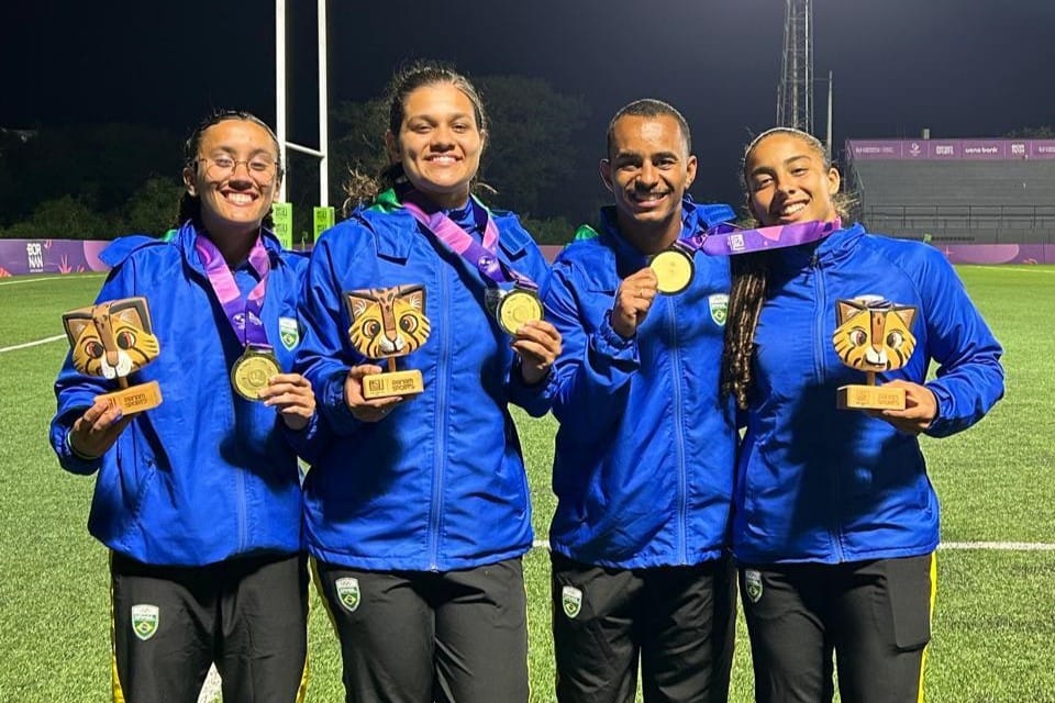 Seleção Brasileira Juvenil conquista ouro no Rugby Sevens e vaga nos Jogos Pan-Americanos de 2027