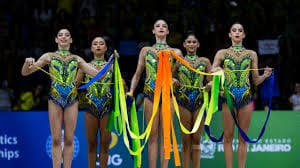 Brasil faz história e conquista prata inédita no Mundial de Ginástica Rítmica no Rio