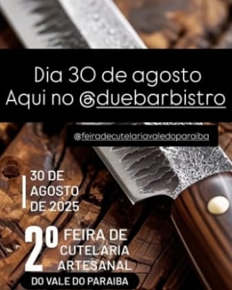 Vale do Paraíba recebe 2ª Feira de Cutelaria Artesanal