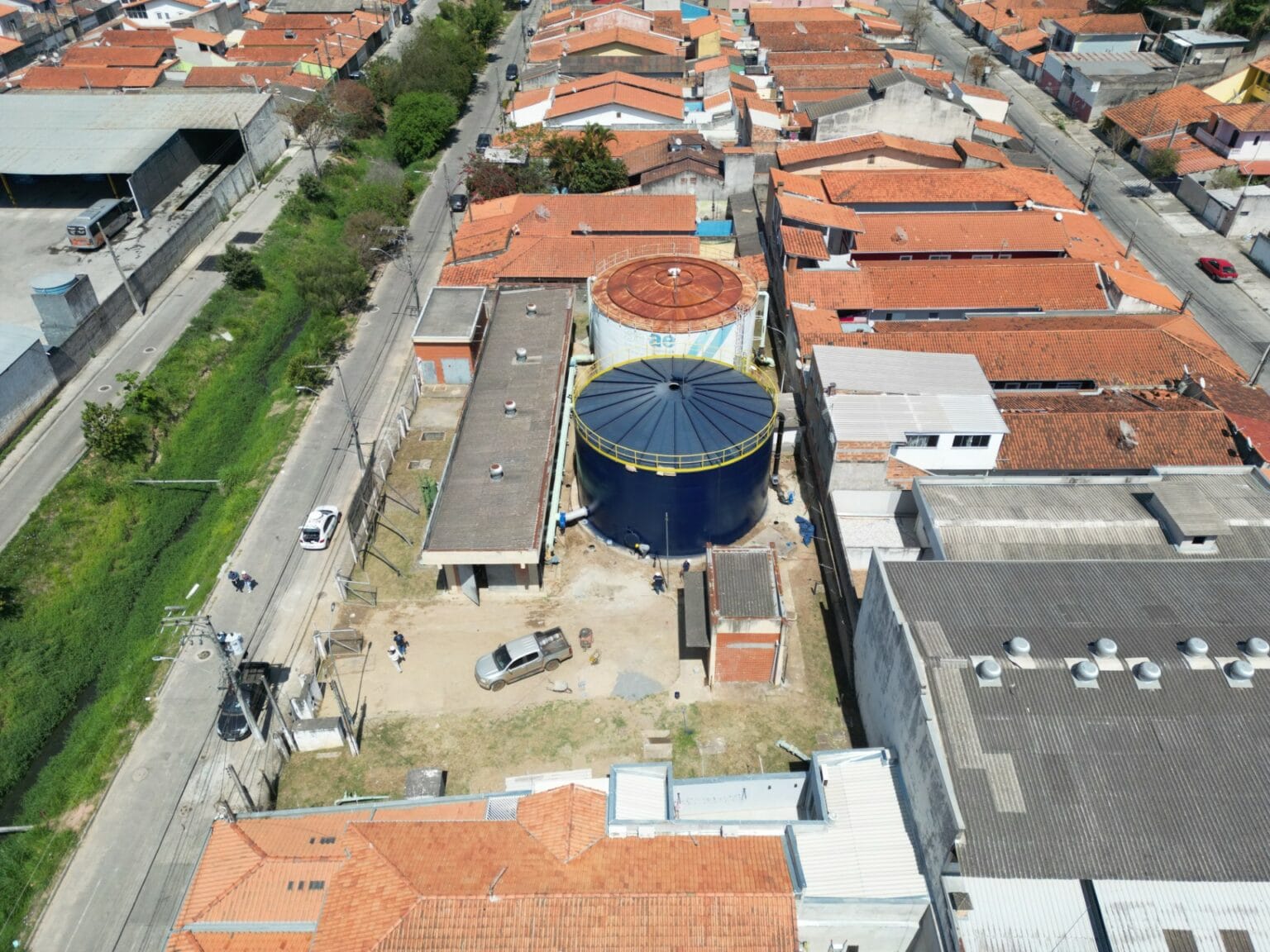 Jacareí amplia capacidade de abastecimento com duplicação do reservatório Diogo Fontes