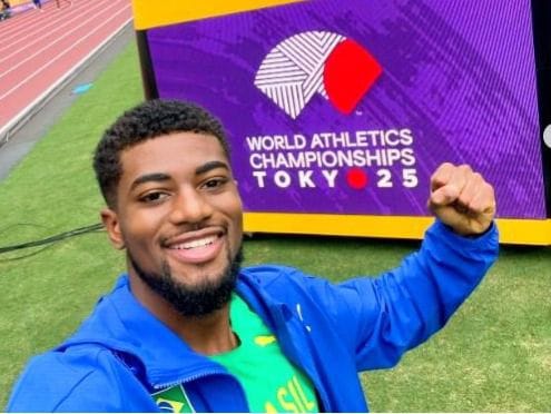 Atleta de Taubaté fica entre os 20 melhores do mundo no Mundial de Atletismo em Tóquio