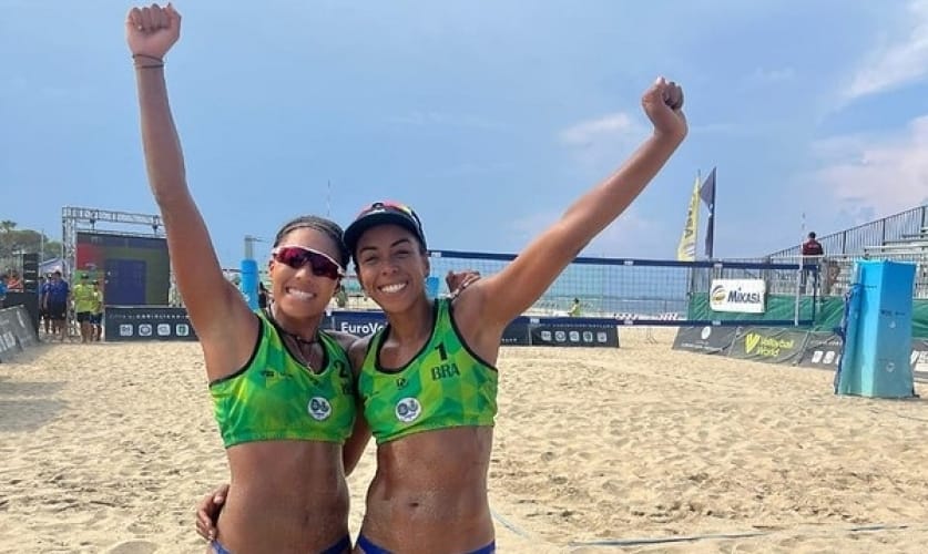 Dupla de Caraguatatuba representará o Brasil em torneio mundial de vôlei de praia no Egito ðð§ð·