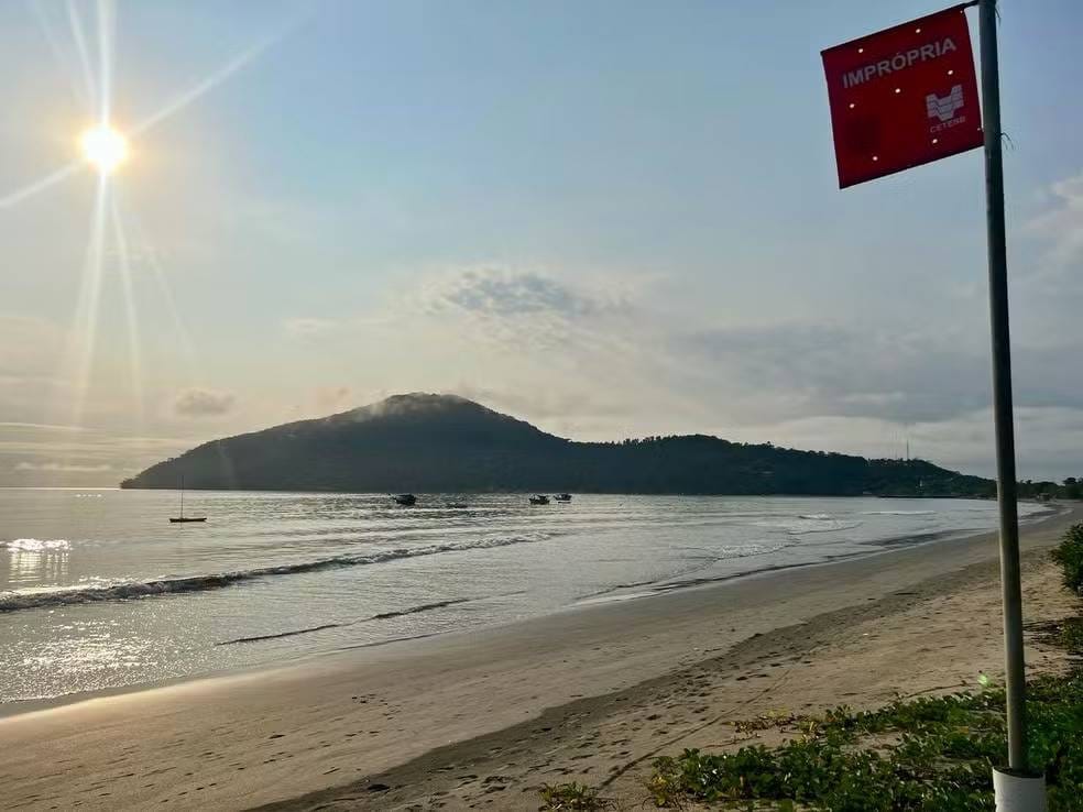 Litoral de SP tem 9 praias impróprias para banho nesta semana, aponta Cetesb