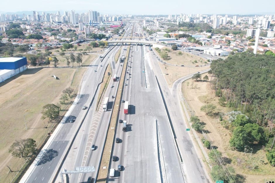 Novo trecho da Dutra entre São José dos Campos e Jacareí muda acessos e fluxo de trânsito