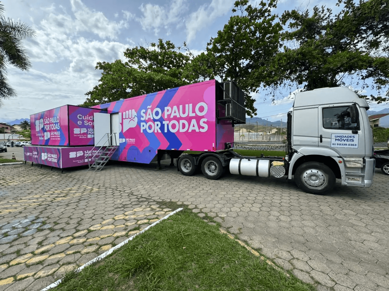 Cruzeiro recebe primeira Carreta da Odontologia do Estado de São Paulo