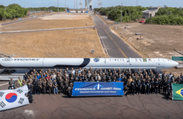 Innospace tenta novo lançamento de foguete a partir de Alcântara nesta segunda-feira
