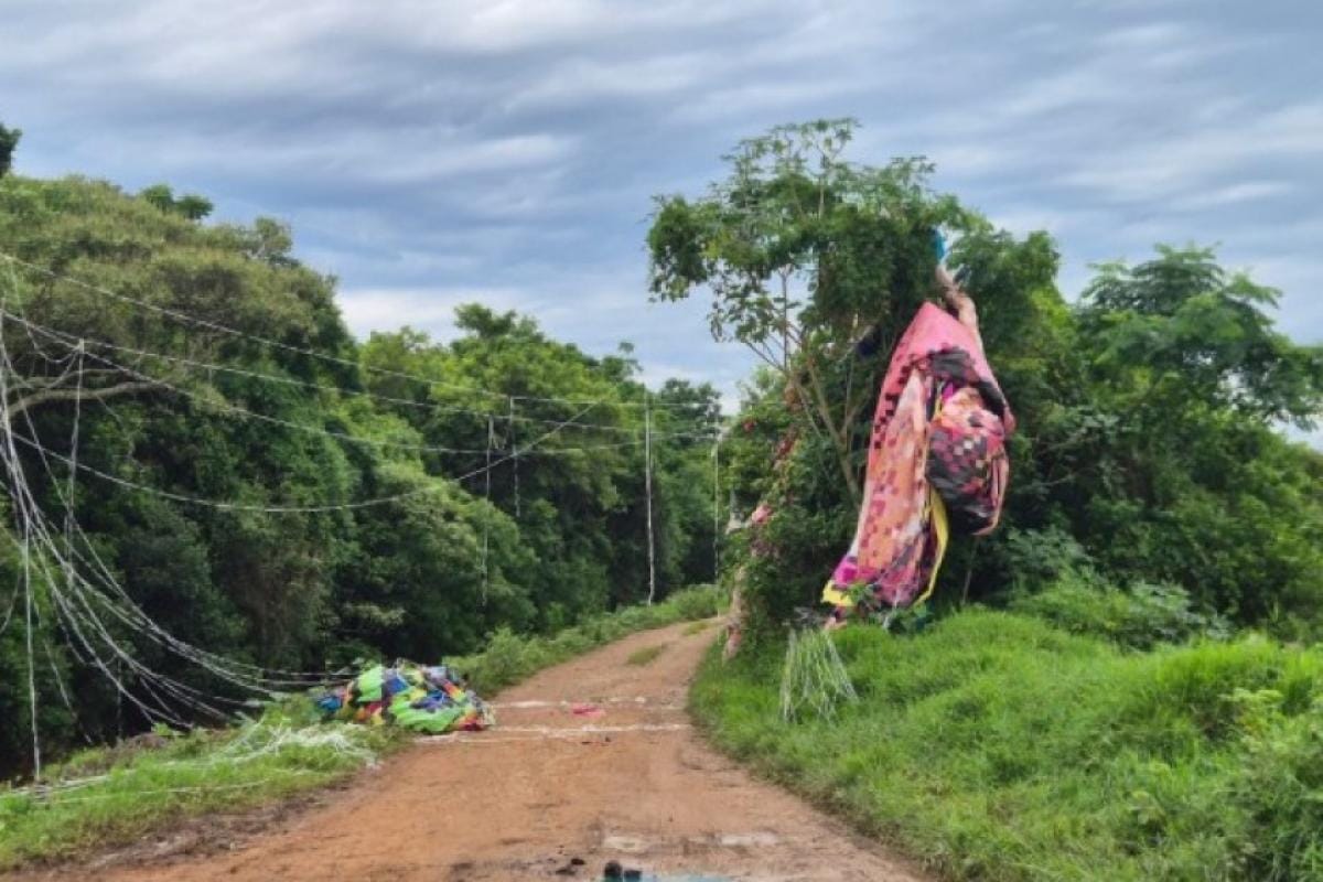 Balão cai no Urbanova e provoca alerta sobre riscos e crime ambiental em São José dos Campos