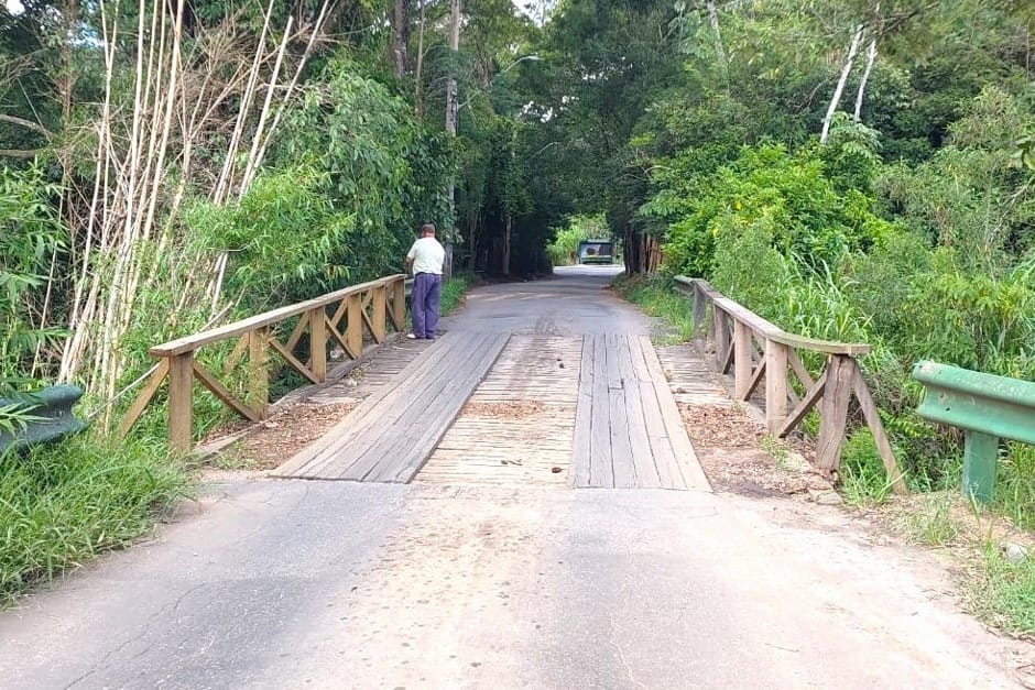 Ponte de madeira no Jardim Pernambucano será interditada para obras nos dias 13 e 14 de janeiro