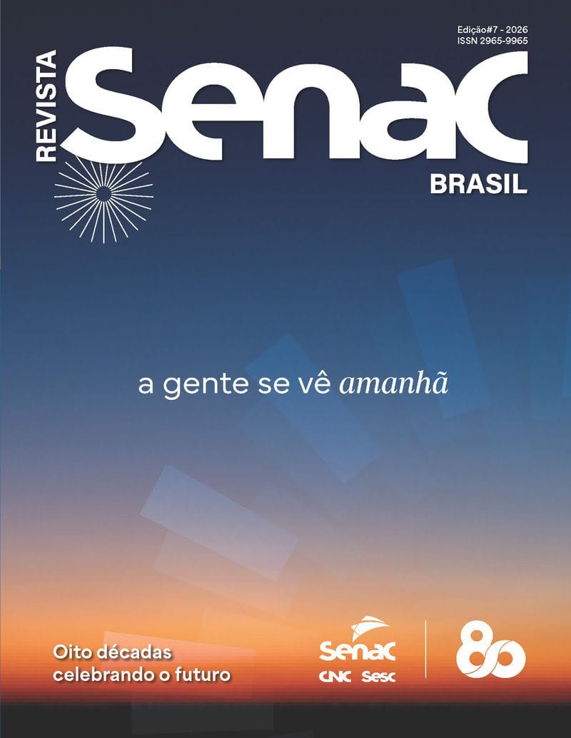 Senac celebra 80 anos e lança edição especial da Revista Senac Brasil sobre educação e futuro do trabalho
