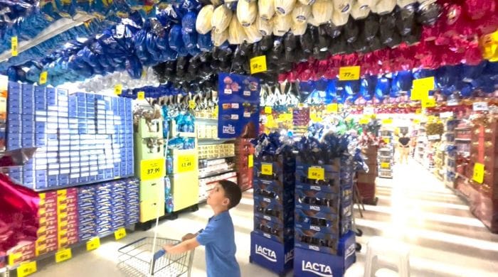Comércio do Vale e Litoral Norte projeta alta de 5% nas vendas de Páscoa, apesar de chocolate mais caro