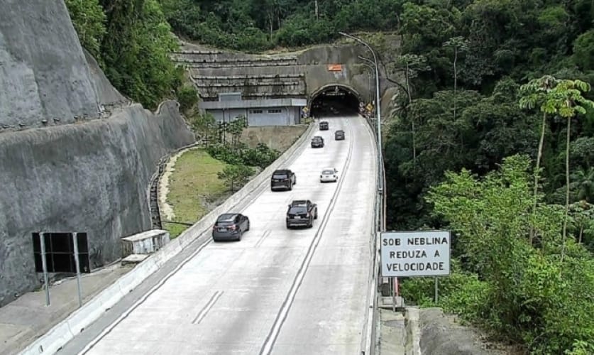 Tamoios terá interdições noturnas na Serra Nova para manutenção nesta semana