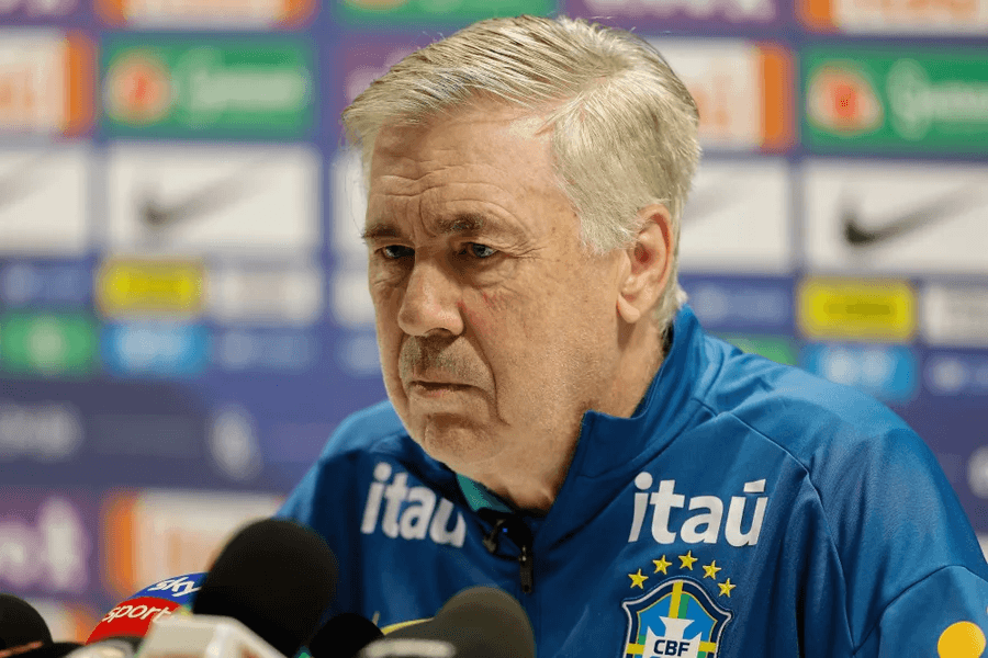 Ancelotti convoca Seleção Brasileira para Data Fifa de março, última antes da Copa de 2026