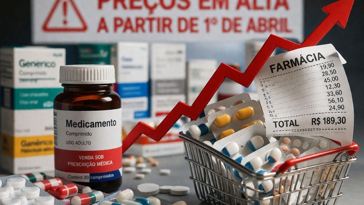 Medicamentos têm reajuste a partir desta terça, com menor aumento em 20 anos