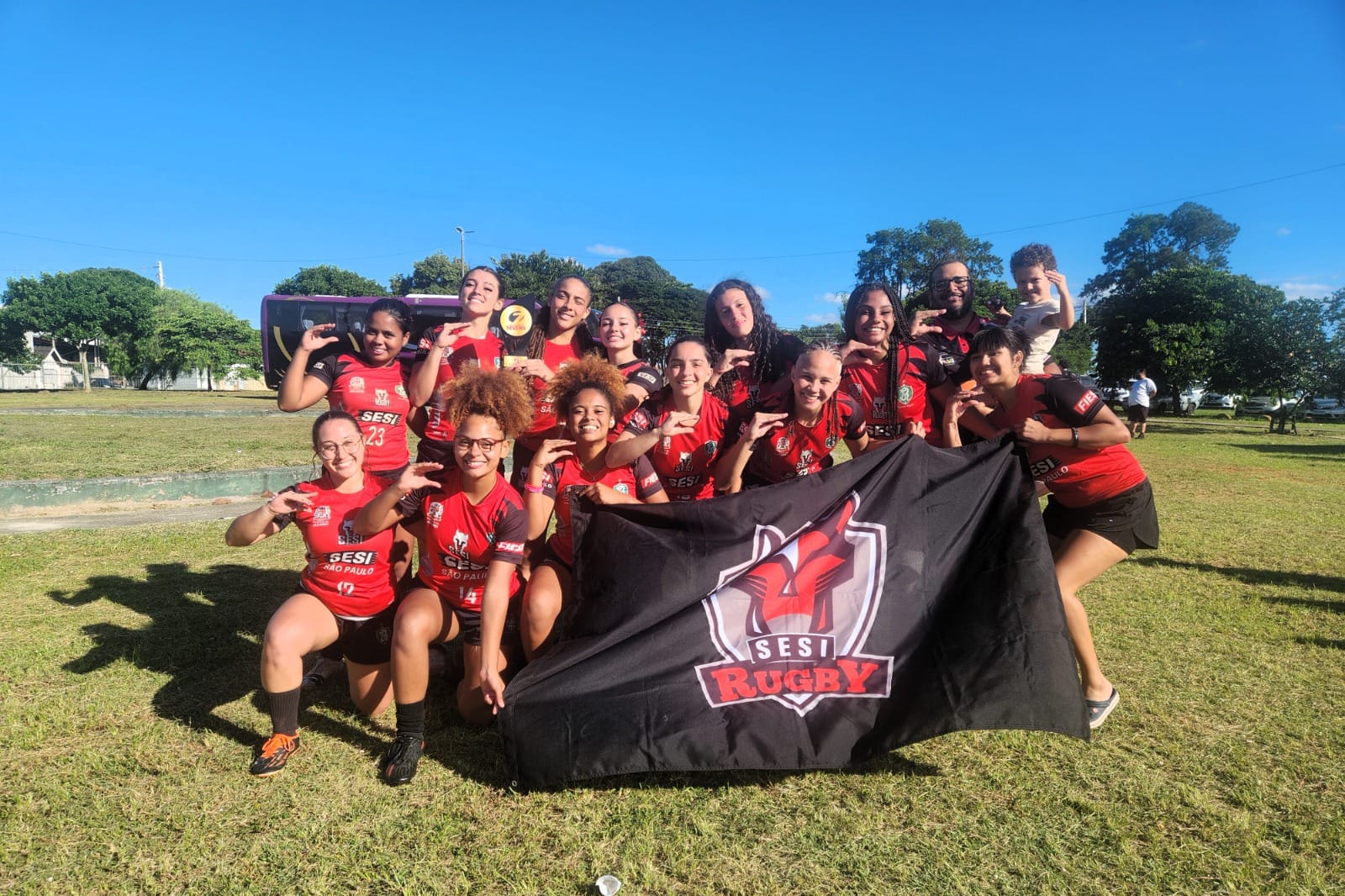 SESI Jacareí Rugby é campeão invicto no feminino e termina com 4º e 5º no Paulista Sub-19 de Sevens