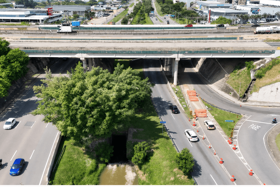 Obras no Viaduto do Vidoca provocam interdições noturnas em São José dos Campos até 21 de maio