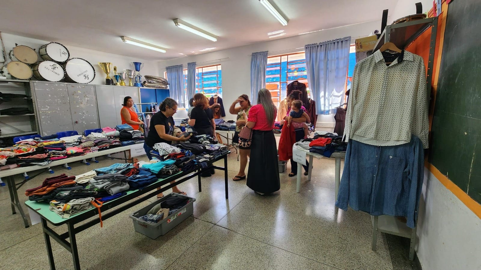 Armário Solidário do Fussta distribui roupas e cobertores gratuitamente nesta sexta-feira em Taubaté