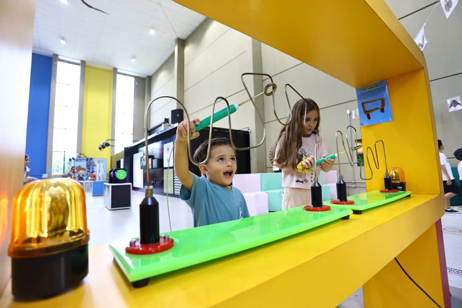 Férias escolares: Museu Interativo de Ciências e Casa Encantada têm programação gratuita para crianças em São José