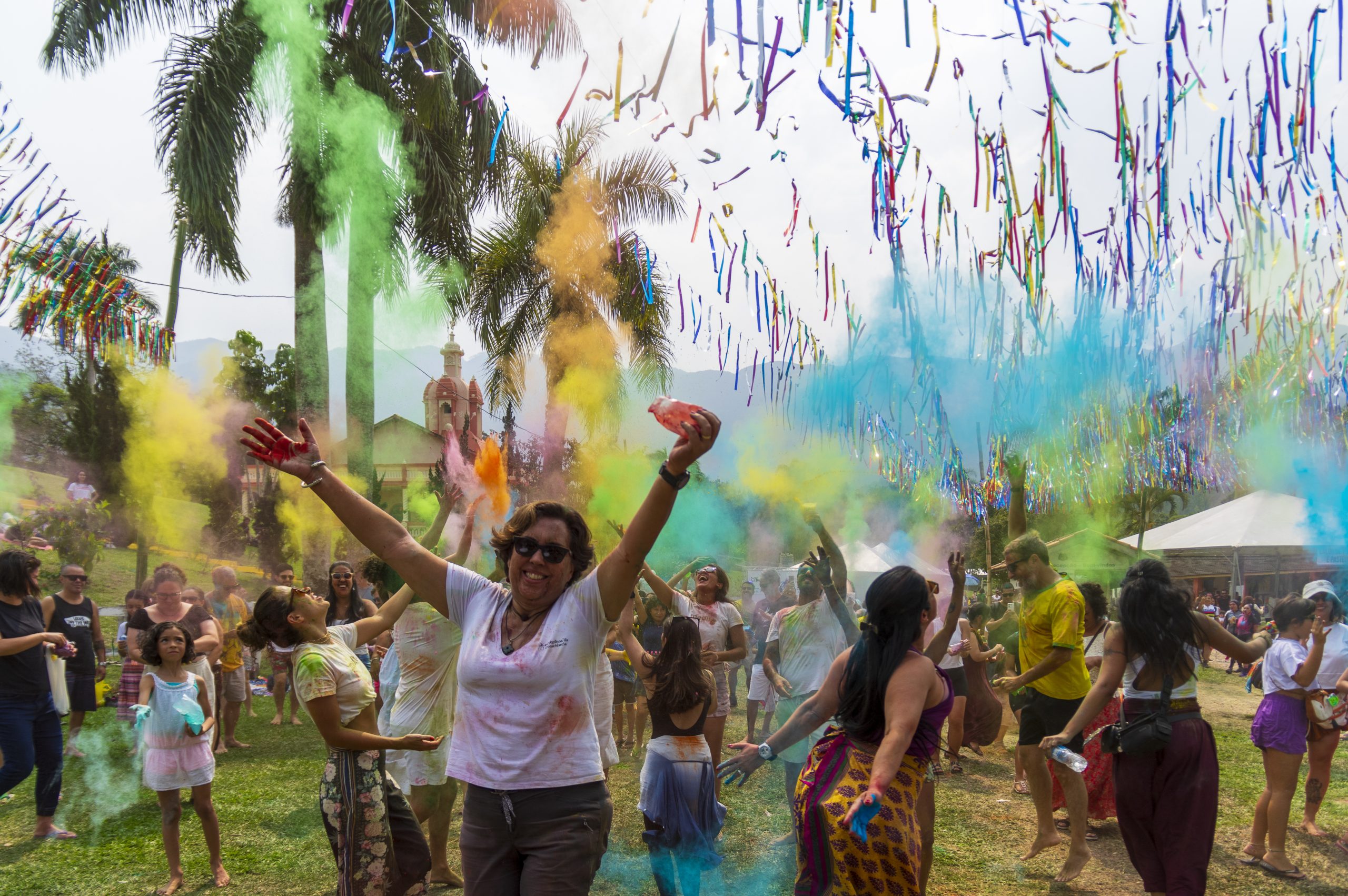 Holi Festival das Cores terá entrada gratuita em Pindamonhangaba