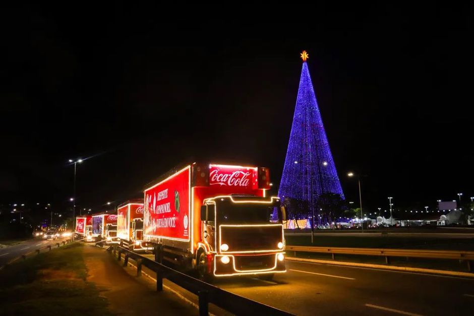 Caravana de Natal da Coca-Cola já tem data para passar por São José dos Campos